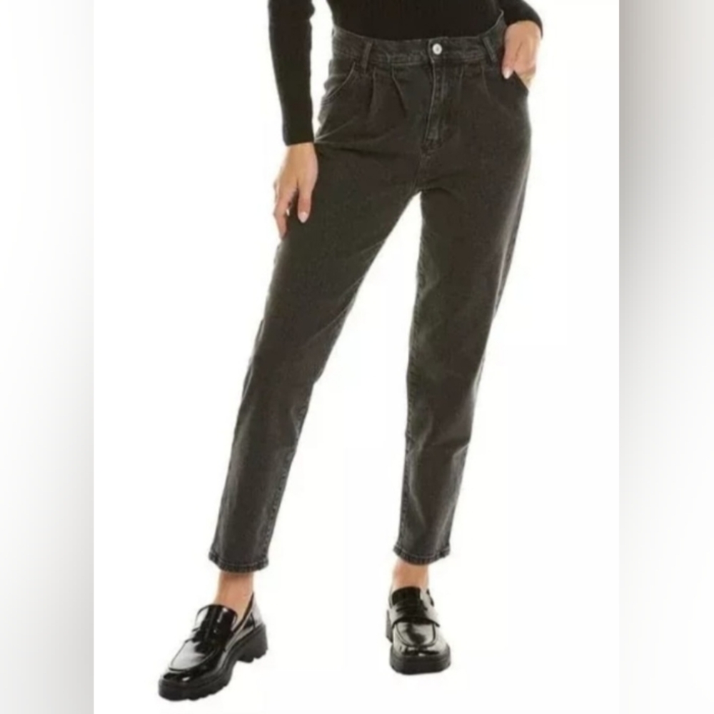 NWT Current/Elliott Pleated Skinny Straight Jeans Womens Size 26